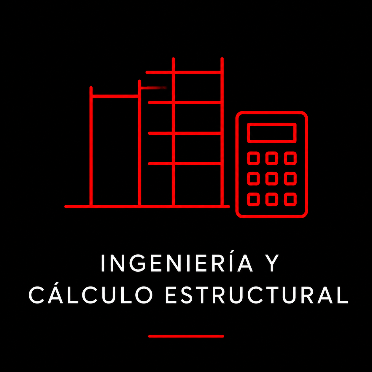 Icono ingenieria y calculo estructural